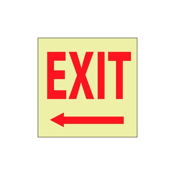 Glow Sign Vinyl - Exit